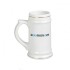 Ceramic beer mug white with Roomgram logo