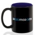 Chameleon mug blue with Roomgram logo