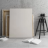 Canvas white 30x40