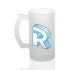 Beer mug matt with logo letter Roomgram